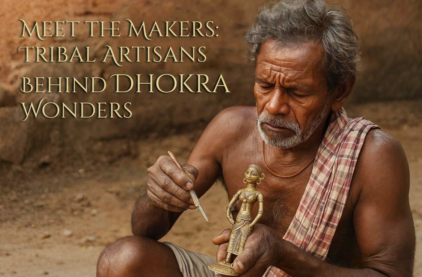 Meet the Makers: Tribal Artisans Behind Dhokra Wonders  Meet the Makers: Tribal Artisans Behind Dhokra Wonders